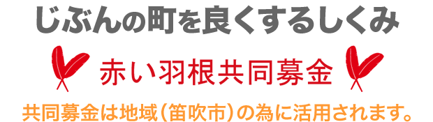 じぶんの町を良くするしくみ赤い羽根共同募金