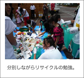 リサイクルの勉強