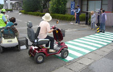 シニアカー交通安全教室